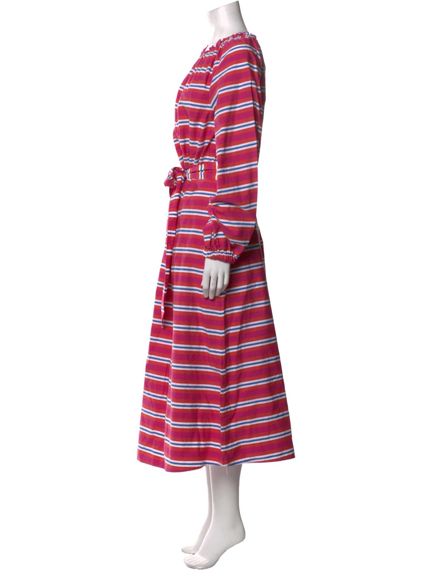 Ann Mashburn Striped Long Dress